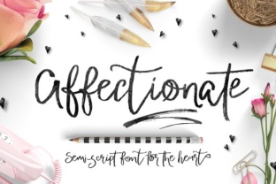Affectionate: A Script Handwritten Font for Warm Branding