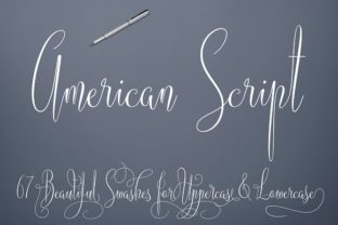 American Script for Editorial Design and Creative Typography