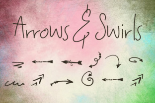 Arrows and Swirls for Small Business Branding and Design