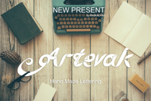 Artevak: A Tribal Font for Creative Crafters and Printables