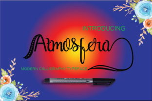 Atmosfera: A Handwritten Font for Editorial Elegance