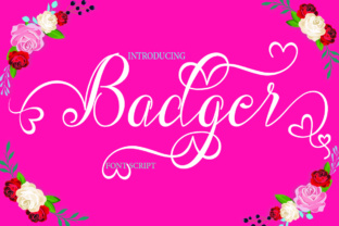 Badger: A Script Handwritten Font That Elevates Brand Identity