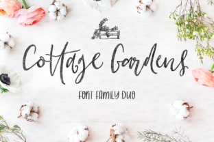 Cottage Gardens: A Script Handwritten Font for Creative Branding and Digital Campaigns