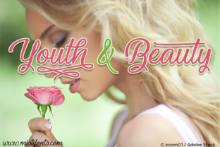 Discover the Beauty of Youth and Beauty Font for Your Craft Projects