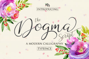 Dogma Script: A Beautiful Font for Handmade Creators
