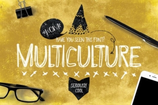 Enhance Your Brand with Multiculture: A Script Handwritten Font for Business