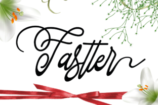 Fastter: A Script Handwritten Font for Editorial Design