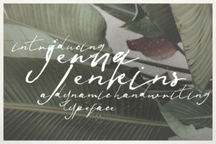 Jenna Jenkins: A Rustic Script Font for Handmade Creators