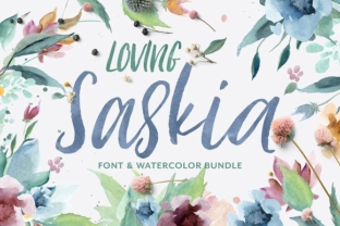 Loving Saskia: A Script Handwritten Font for Campaign Creativity