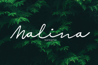 Malina: A Script Handwritten Font That Breathes Life into Every Design