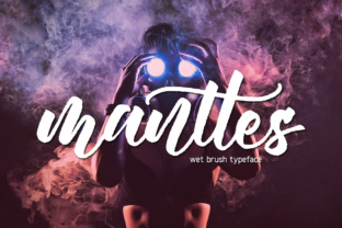 Manttes: A Script Handwritten Font for Editorial Design and Branding