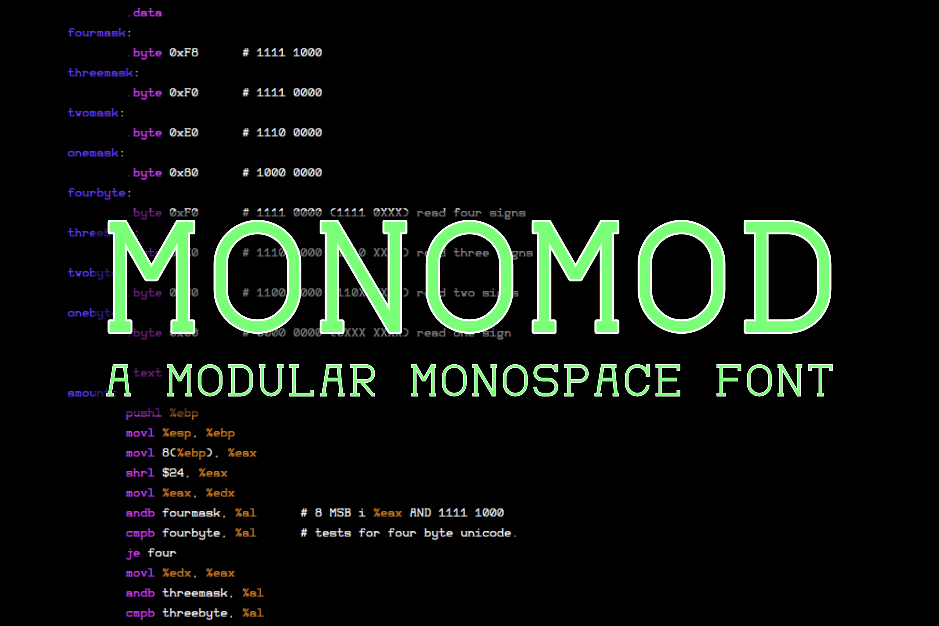 Monomod for Modern Branding and Design Projects