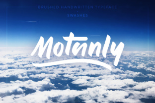 Motanly: A Handwritten Font for Editorial Expression