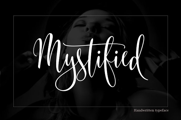 Mystified: A Script Handwritten Font for Editorial Design and Branding