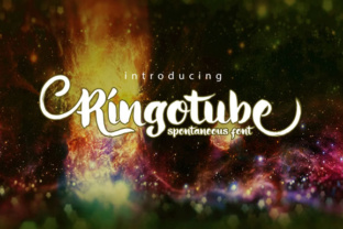 Ringotube: A Script Handwritten Font for Authentic Branding and Campaign Design
