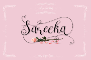 Sareeka: A Script Handwritten Font for Dynamic Brand Campaigns