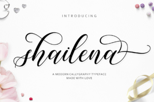 Shailena: The Script Handwritten Font That Elevates Your Digital Brand