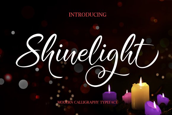 Shinelight: A Script Handwritten Font for Campaign Creativity