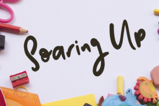 Soaring Up: A Stunning Script Handwritten Font for Designers