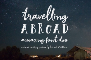 Travelling Abroad: A Script Handwritten Font for Campaign Creativity