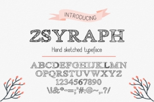 Zsyraph: A Decorative Font That Elevates Branding